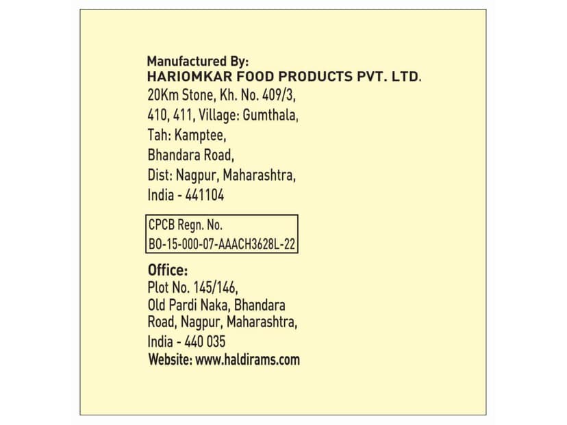 Haldiram's Lemon Bhel Namkeen - 200 gm view 4