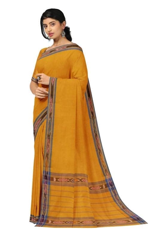 APCO Handloom (A Andhra Pradesh Govt Emporium)- Women's Traditional Pure Handloom Dulla Cotton Saree | DL0034 view 2