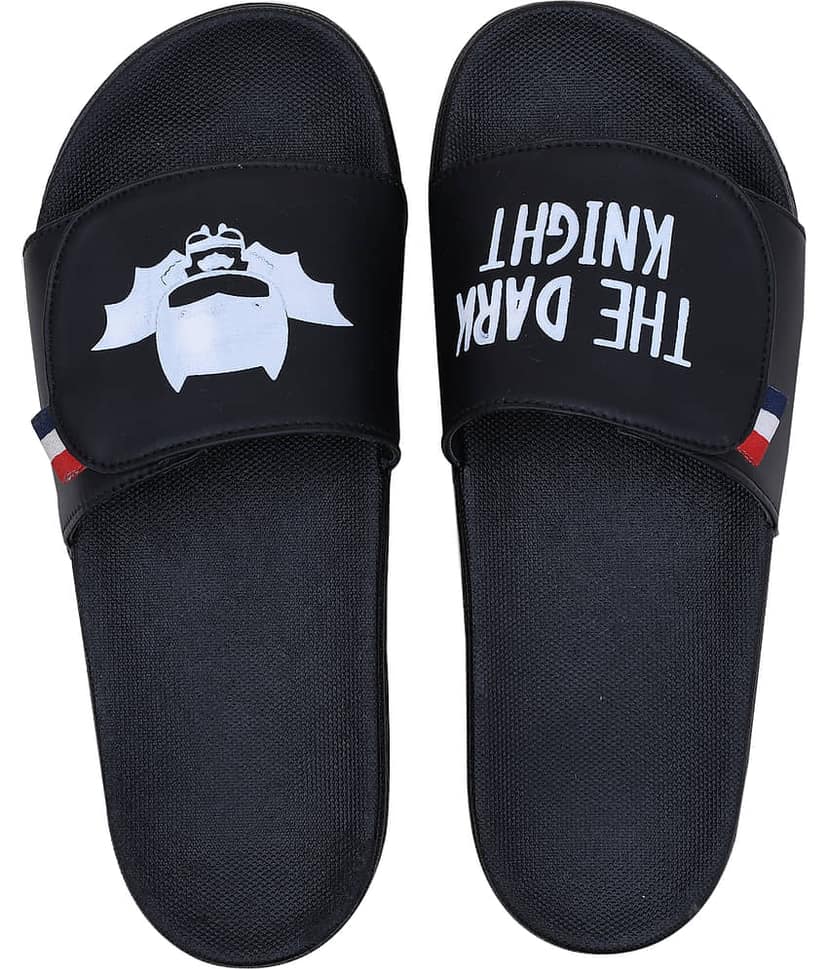 CLOSHO Black Men's Slide Flip Flop