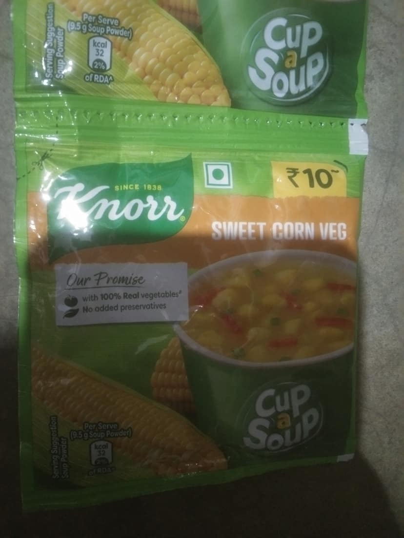 Knorr sweet corn veg 9.5g