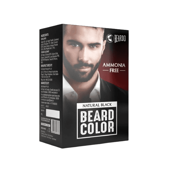 Beardo Natural Black Beard Color 120 Gms
