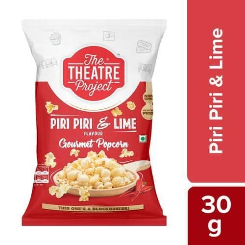 The Theatre Project Gourmet Popcorn - Piri Piri & Lime, 30 gm view 2