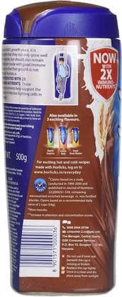 Horlicks Health & Nutrition Drink - Chocolate Flavour, 500 G Jar view 2