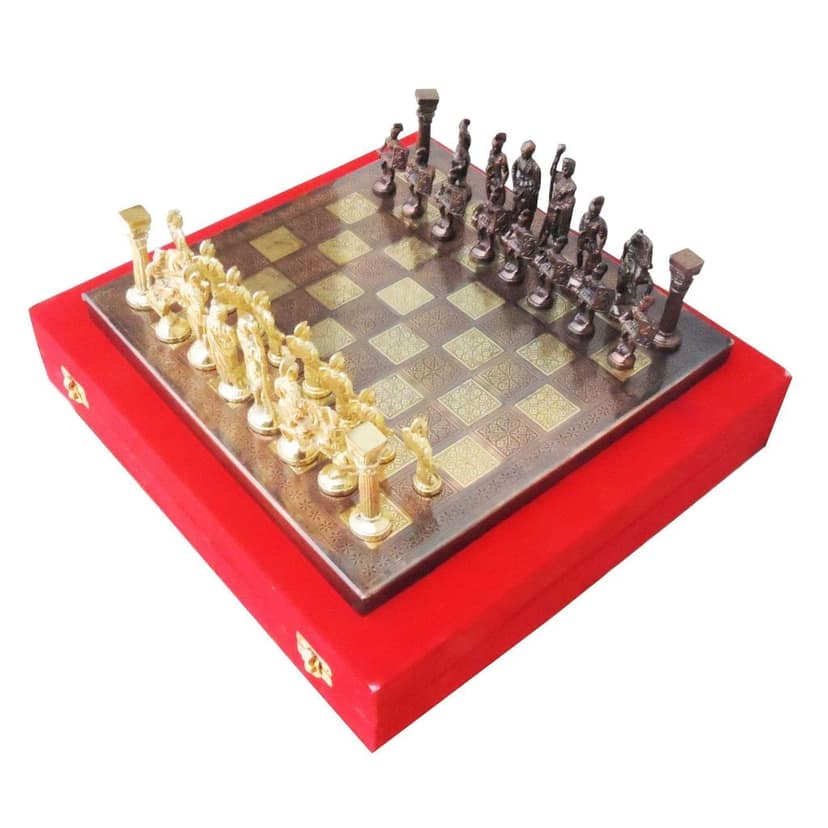 Brass Chess Gold Copper Edition | Luxury Decor, Height : 1 Inch (BSMAS363 E) view 3