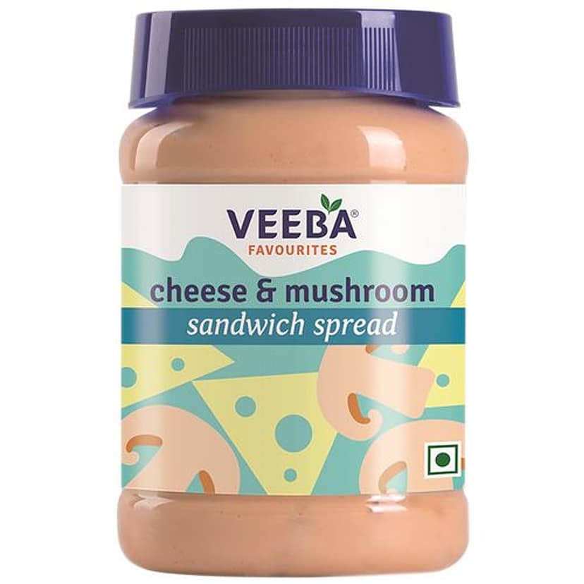 Veeba Sandwich Spread - Cheese & Mushroom, 250 G