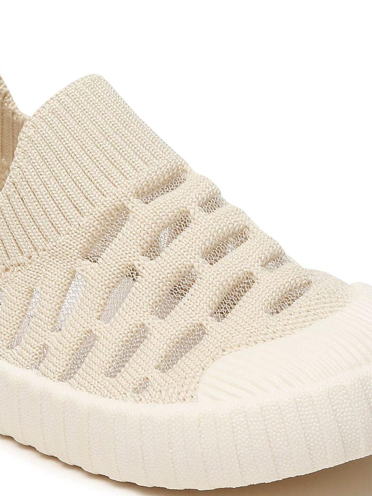 Cloudy Toddlers' First Step Shoes - Beige (Unisex) view 2