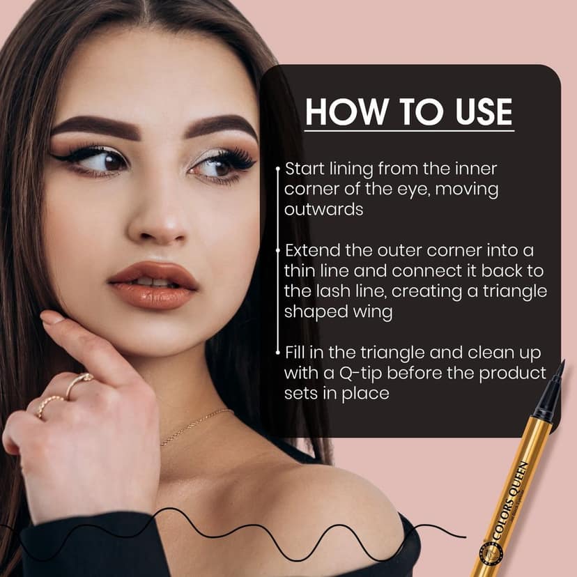 Colors Queen High-Tech Liquid Pen Eyeliner view 4