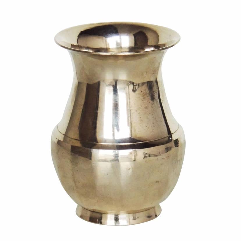 Pure Brass Lota Amkhora No. 6 , 700 ML (ZMAS505 F) view 2