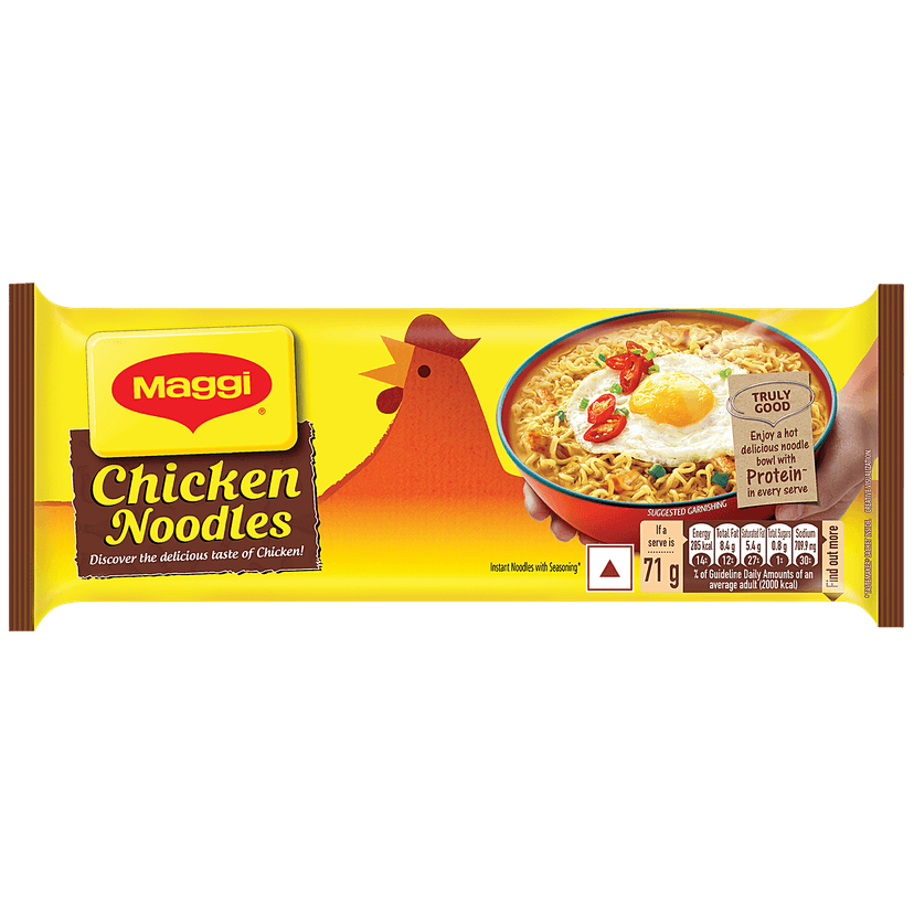 Maggi Chicken Instant Noodles, 284 G Pouch view 2
