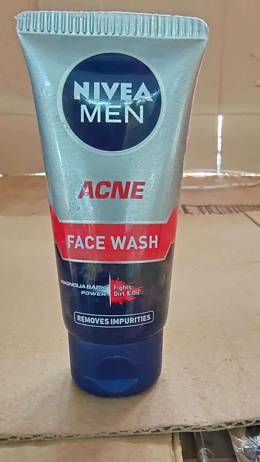 Nivea men acne face wash