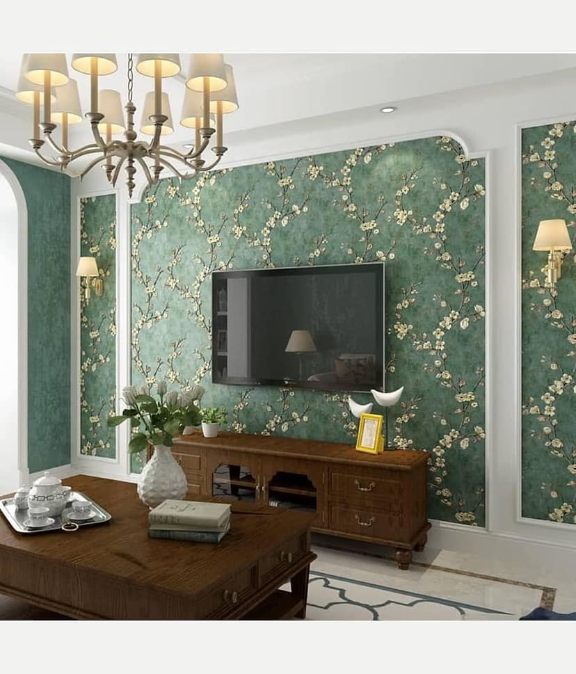 sekhmet Floral Wallpaper ( 45 x 500 ) cm ( Pack of 1 ) view 2