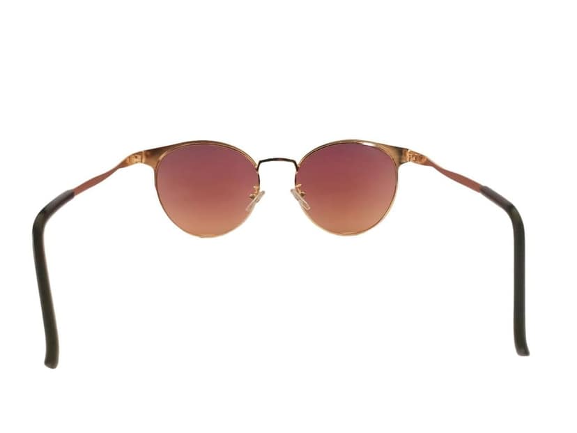 MD Style UV Protected Full Rim Round Metal Frame Sunglasses/Girls - Women Fashion Sunglasses view 6