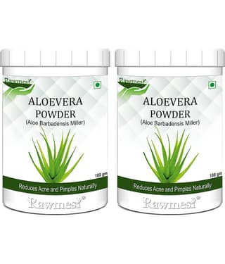 rawmest Aloevera Powder Skin Tonic 200 g Pack of 2
