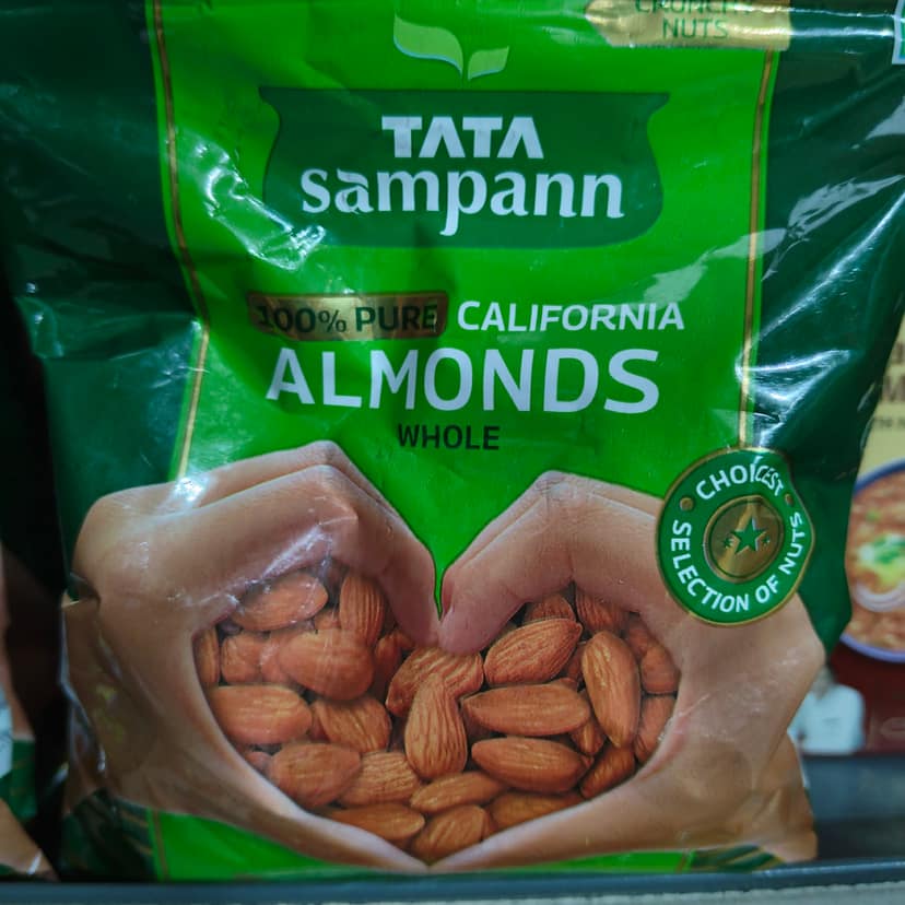 Tata sampann almonds whole