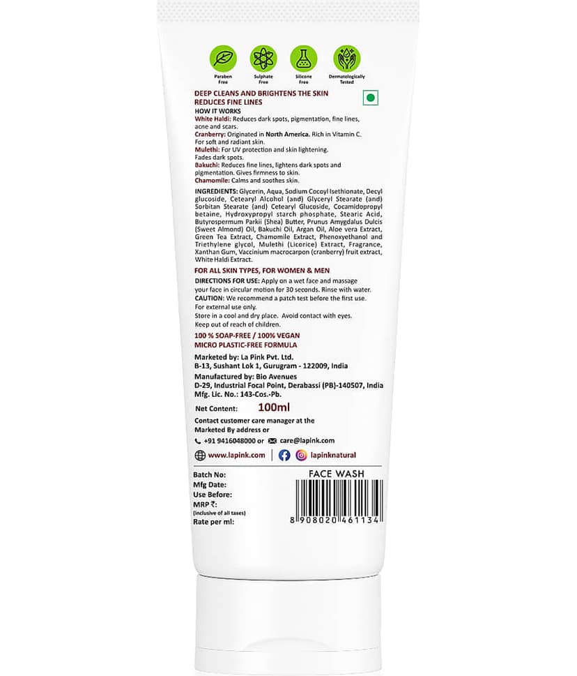 La Pink Young Forever 2 Times Use Facial Kit For All Skin Type Fruit 100ml, 50g ( Pack of 2 ) view 2