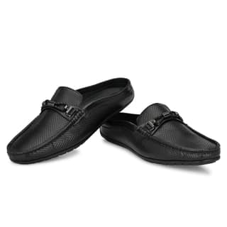 BUSKINS CASUAL MULES BA5666 BLACK