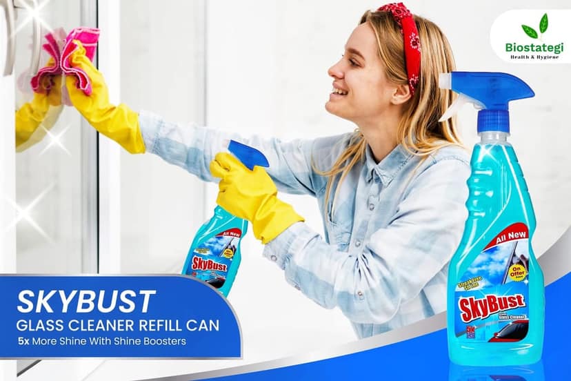 Skybust Glass Cleaner 500ml Pack 3 view 5