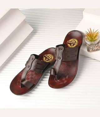Squash Brown Men's Thong Flip Flop