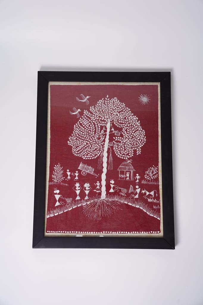 Warli Painting Frame view 2