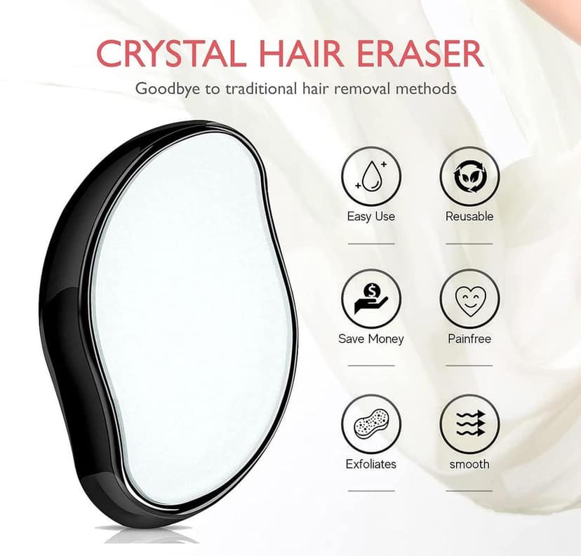 Crystal Hair Eraser for Women and Men, Magic Hair Eraser Crystal Hair Remover view 6