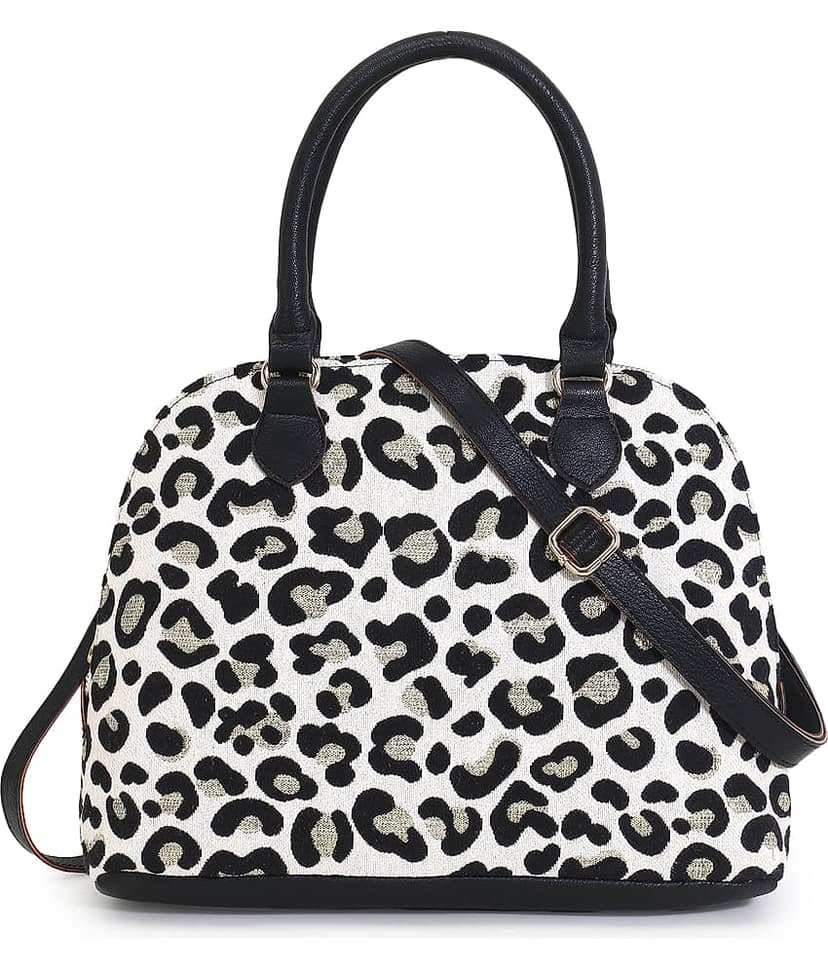 Anekaant White Polyster Tote Bag