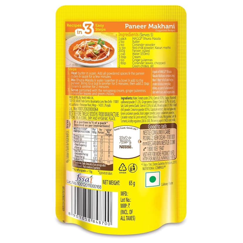 Maggi Bhuna Masala Makhani view 2