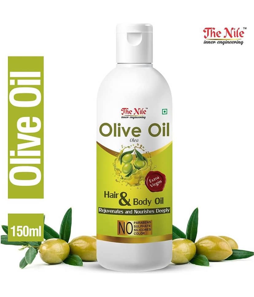 The Nile Olive Oil 150 ML + 100 Ml (250 Ml) + Argan Oil 100 Ml 350 mL Pack of 3 view 2