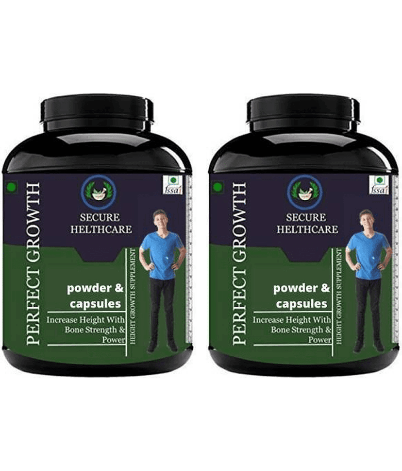 Secure Healthcare Perfect Growth 60 No.s 0.2 kg Capsule Pack of 2