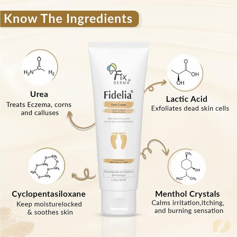 Fixderma Fidelia Foot cream view 5