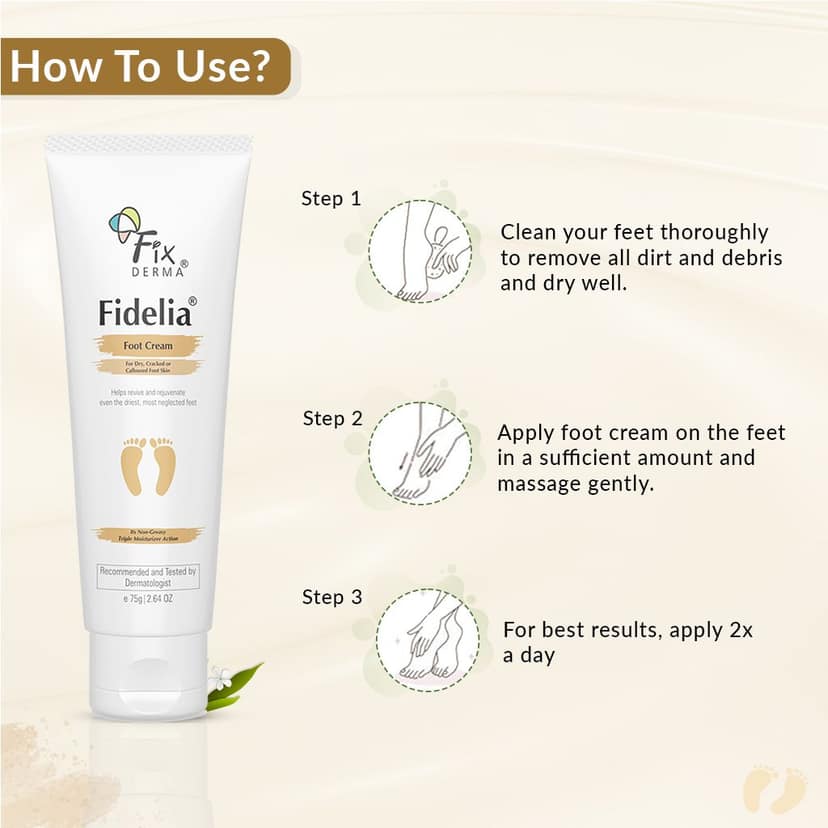 Fixderma Fidelia Foot cream view 6