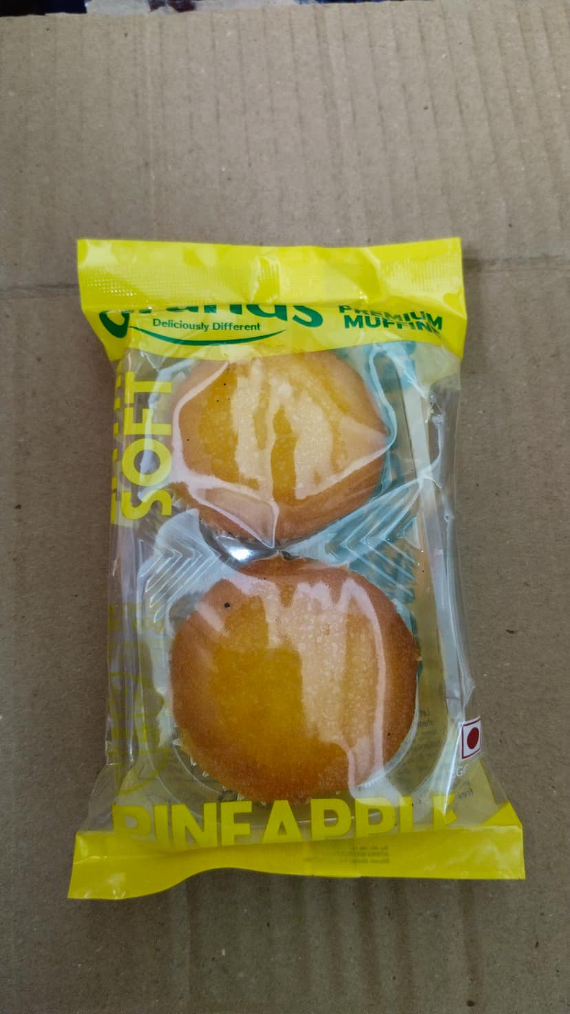 Grands muffins pineapple