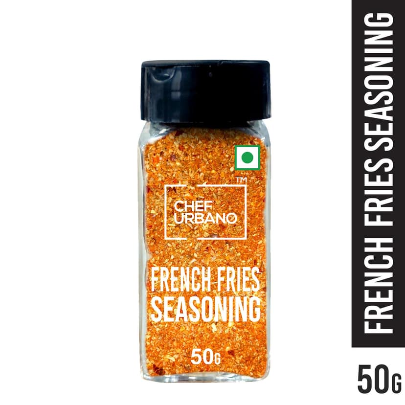 Chef Urbano Spice Mixes French Fries Seasoning Sprinkler 50 Gms (MRP: Rs. 150/-) view 2