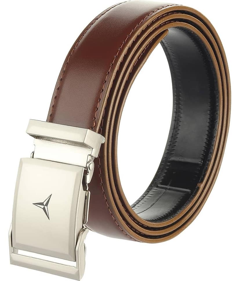 Zoro Tan PU Formal Belt