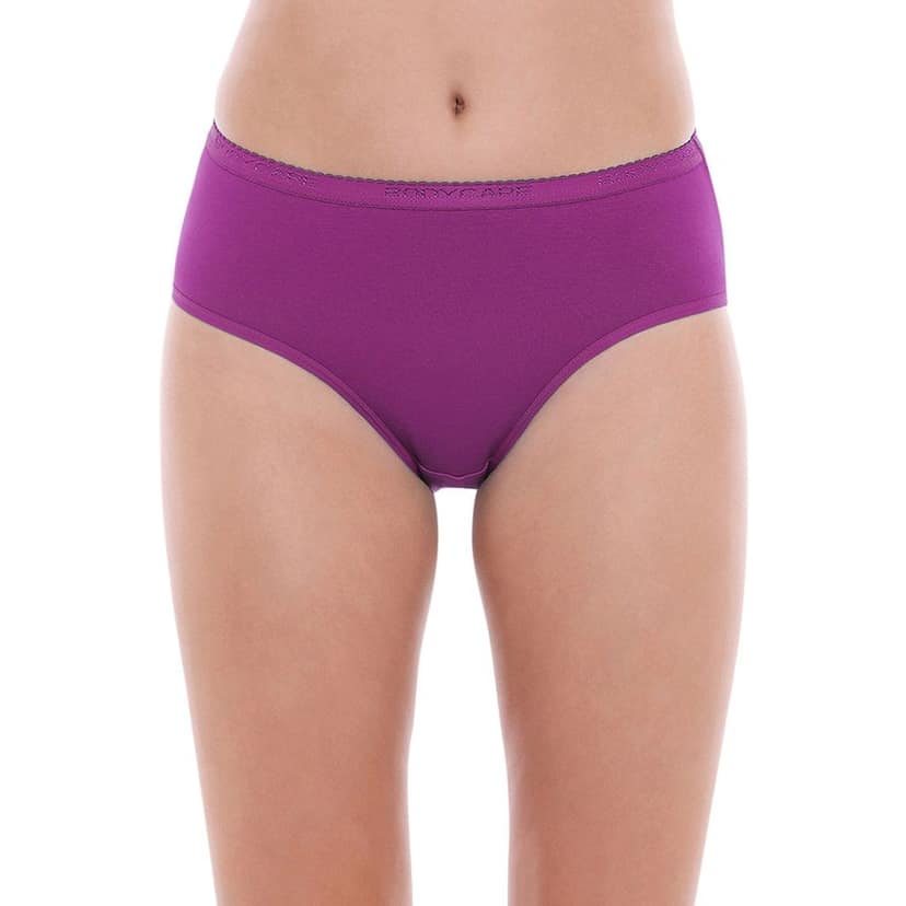 Bodycare women's combed cotton assorted Hipster Panty Pack of 3 ( E32D ) view 3
