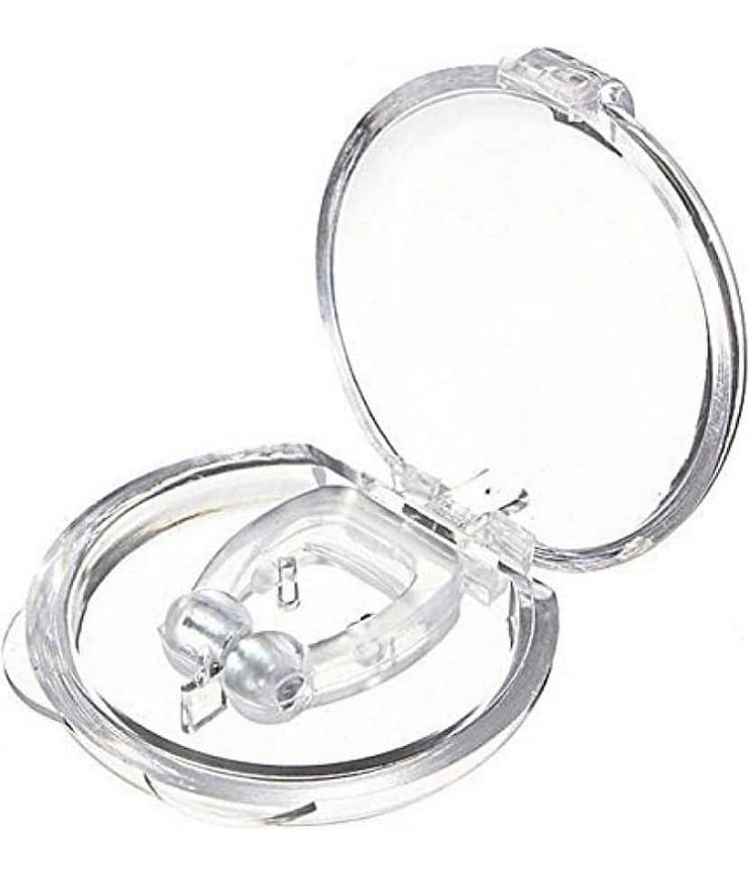 Bizhive Anti Snoring Devices for Men and Women Soft Silicon Nose Clip for Snore Free Sleep