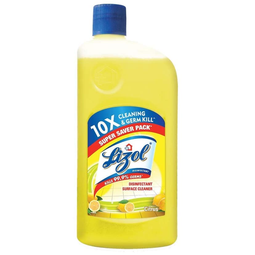 Lizol Disinfectant Surface & Floor Cleaner Liquid, Citrus - 500 ml