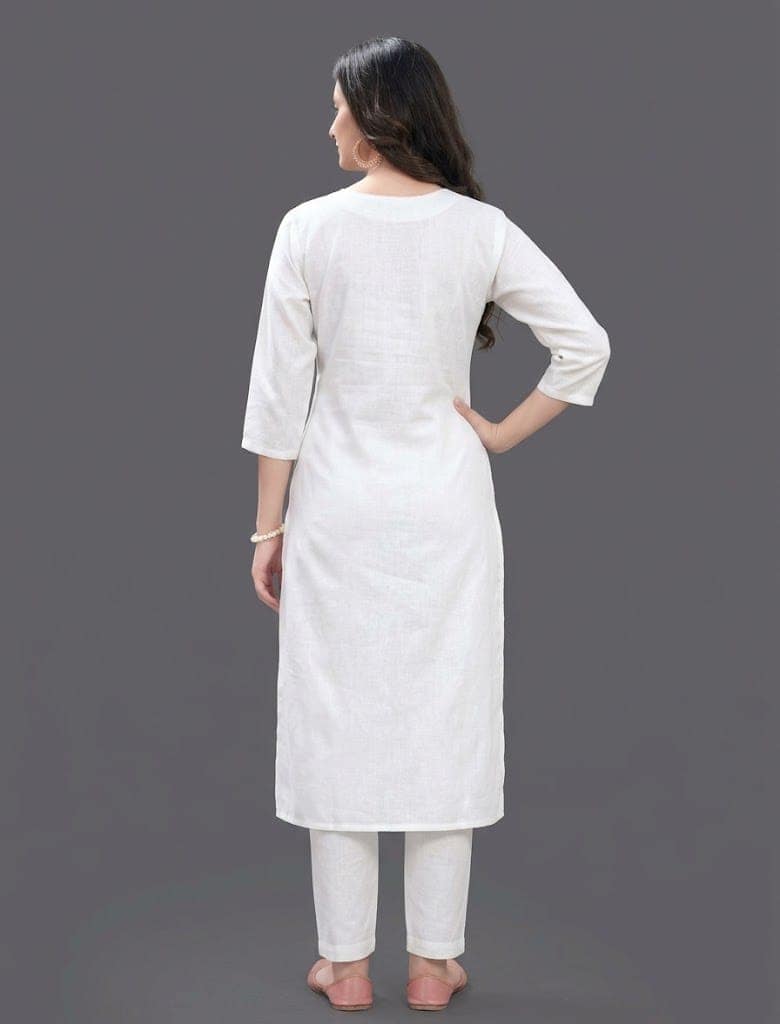 Latest Fashion Kurti for Women, Trendy Designer Ethnic Wear, Elegant Traditional Indian Outfit for Daily Wear, Office, College and Party Wear view 4