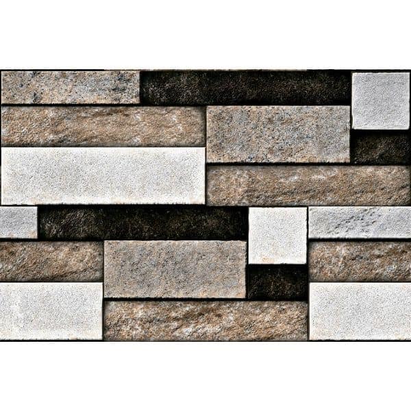 Orientbell Wall Tiles EHG Hewn Stone Slate 5 Pcs view 2