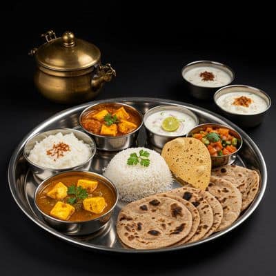 Deluxe Thali (Paneer)