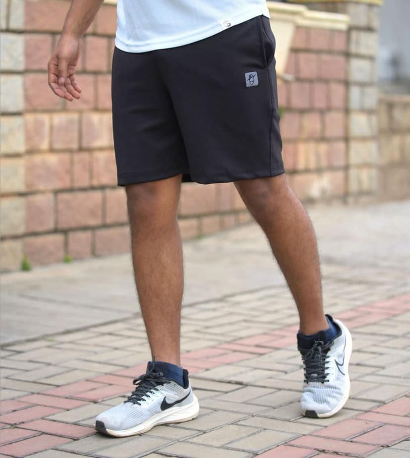 Johnny Gorkha Men's Workout Shorts | Blend of Polyester and Elastane