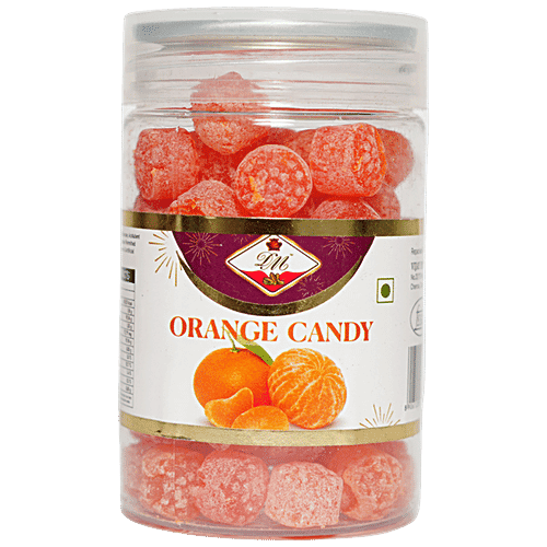DON MONTE Orange Candy - Sweet & Tangy Flavoured Toffee, 150 g