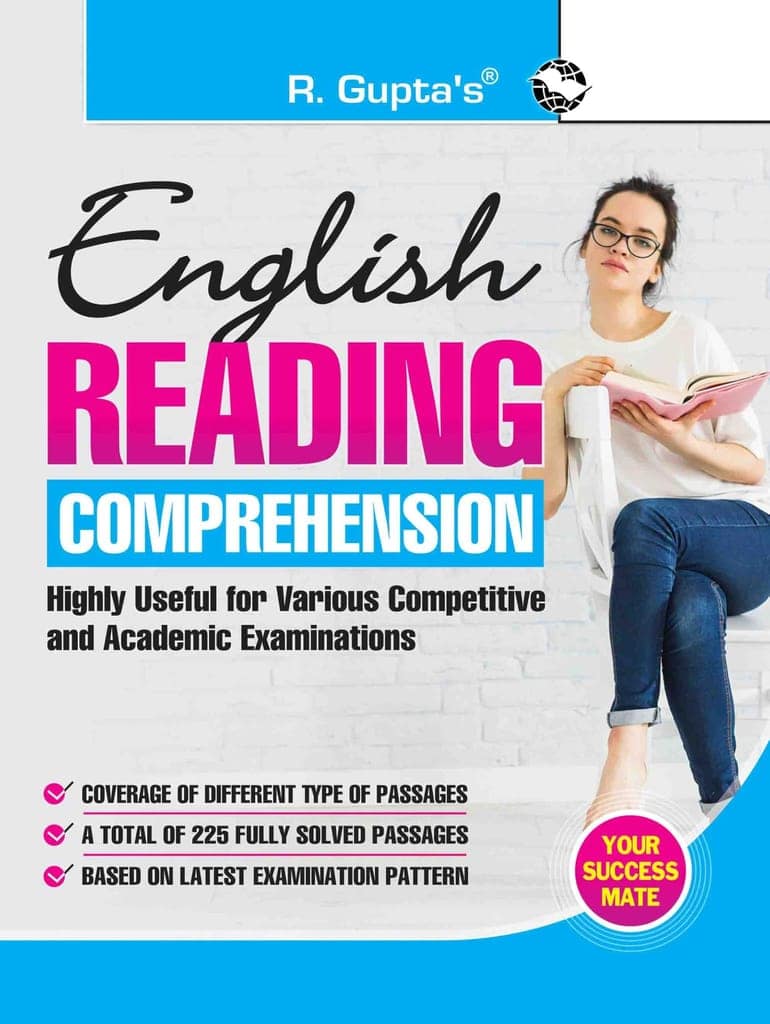 English Reading Comprehension (225 Solved Passages) (R-303)