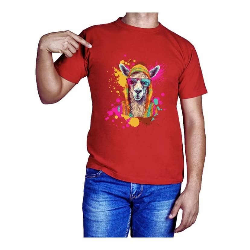 Trishoolin SSHAYU Printed T-Shirt | Design 10200MB | Regular Fit | Crew Neck / Round Neck Half Sleeve | Pack of 1