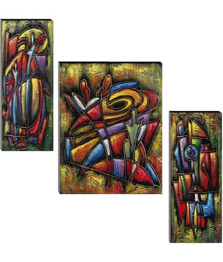 Indianara - Abstract Painting Without Frame