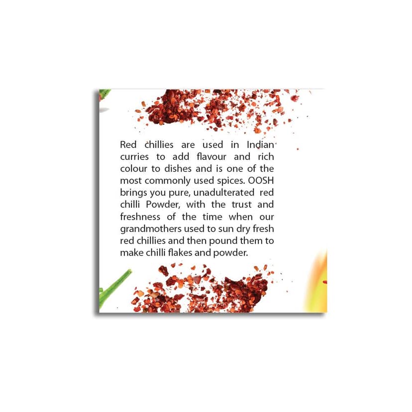 OOSH-CHILLIPOWDER-100 grams view 3