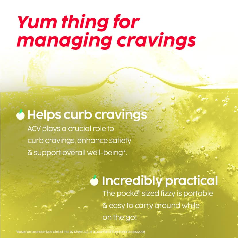 Apple Cider Vinegar Effervescent with the mother Pack of 8 Tubes__2 Months__120 Tablets view 6