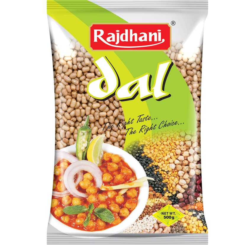 Rajdhani Moth Sabut, 500 gm