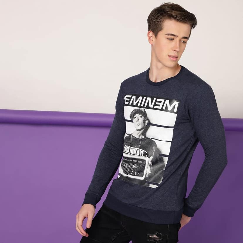 FTX Men Round Neck Printed Full sleeves Tshirt view 3
