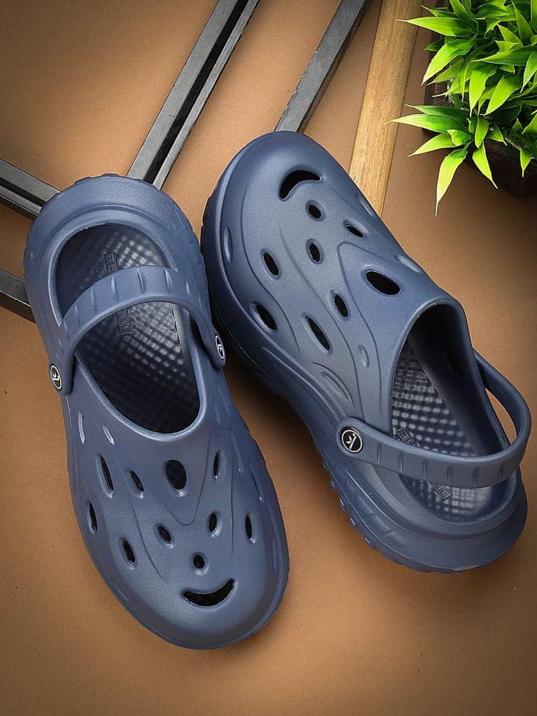 Bersache Extra Soft Classic Casual with Back Strap Regular wear with Ultra Soft & Flexibility Technology Clog for Men's
