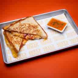Oh Cheesus (Spicy Grilled Cheese & Tomato Soup)
